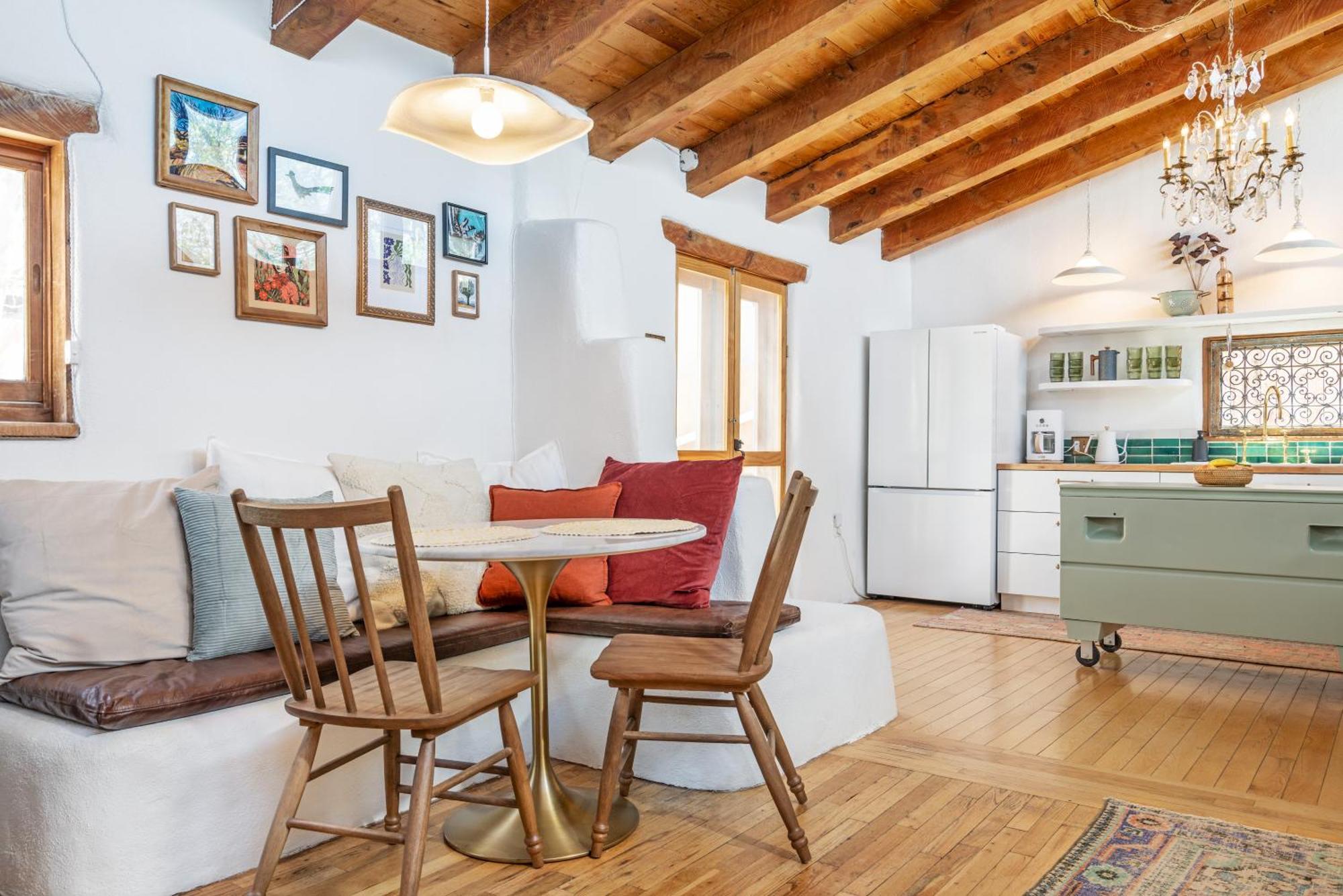 Heart Of Santa Fe - Adorable Hideaway - King And Queen - Walk To Everything - Fireplace - Ac Exterior foto