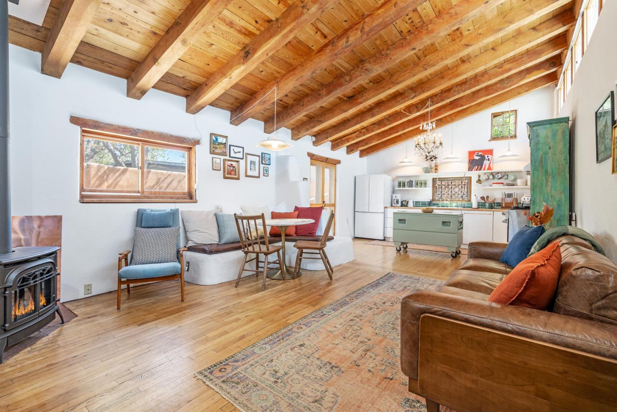Heart Of Santa Fe - Adorable Hideaway - King And Queen - Walk To Everything - Fireplace - Ac Exterior foto