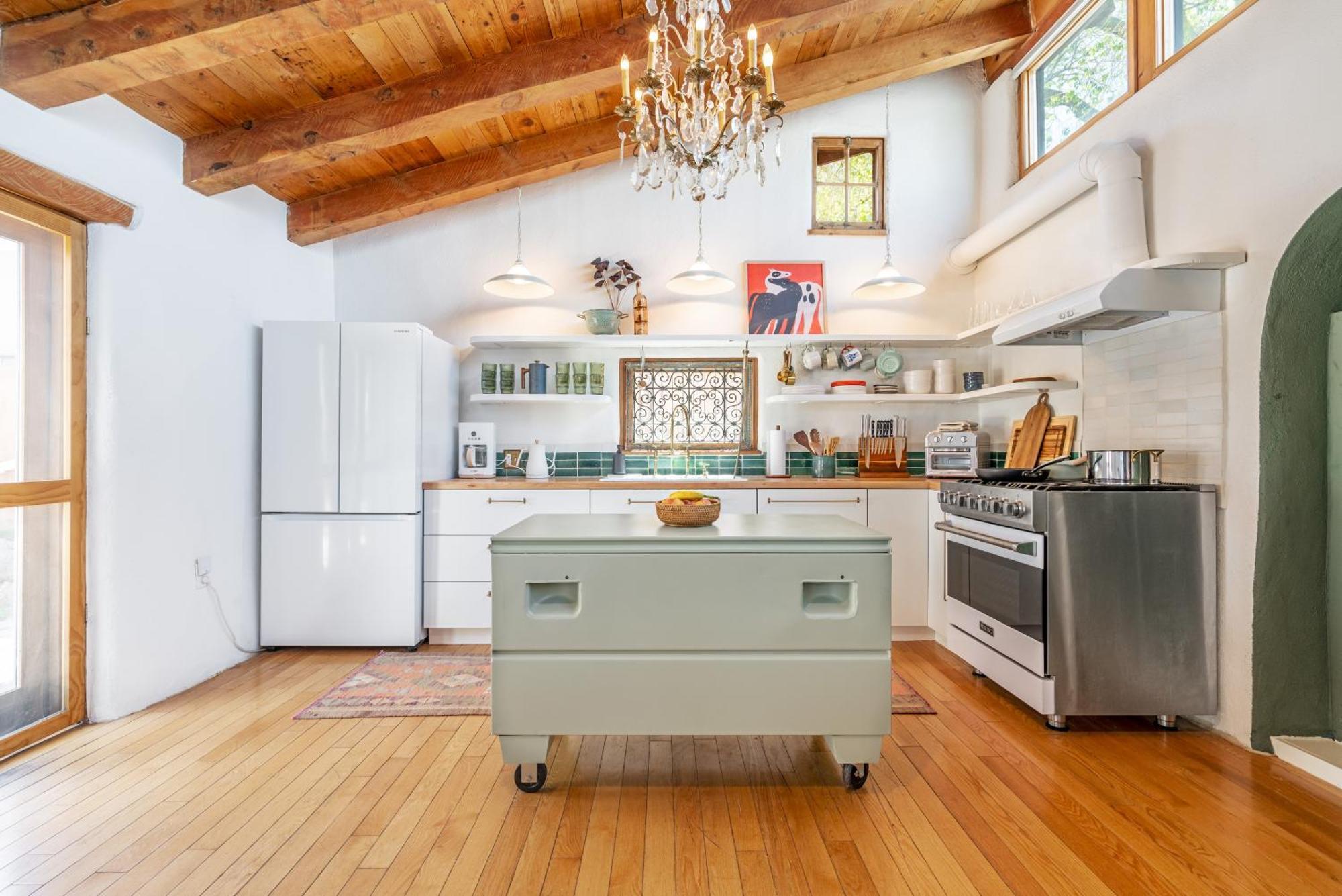 Heart Of Santa Fe - Adorable Hideaway - King And Queen - Walk To Everything - Fireplace - Ac Exterior foto
